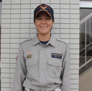 岡部消防士の写真