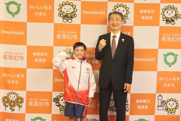 春季水泳競技大会の舘さん2