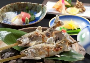 山女魚の塩焼き