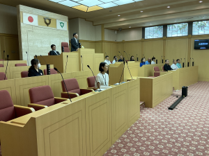 議長あいさつ