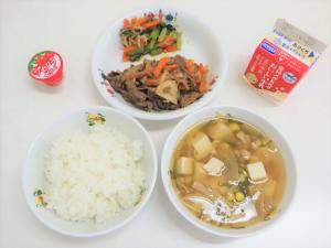 あさぴースマイル給食7月3日