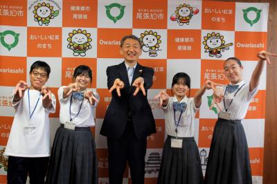 西中学校集合写真