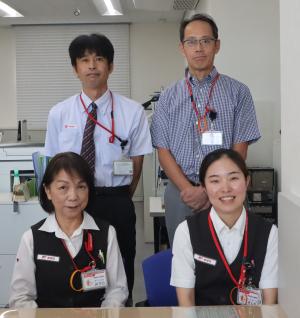 庄中郵便局の皆さん