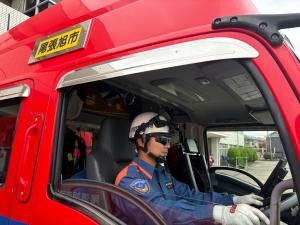 消防車の運転状況