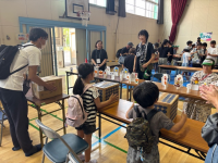 わくワークショップ（空気砲）