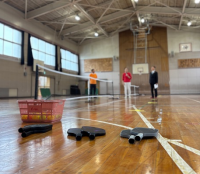 ピックルボールのラケットとボール