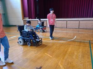 電動車いす体験