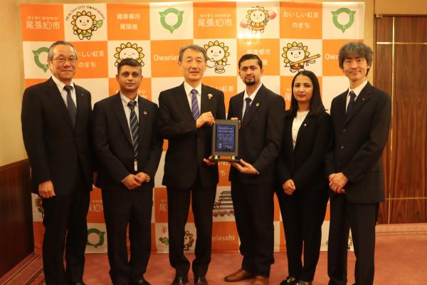 名産大表敬訪問2