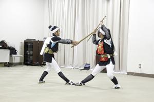 無二流棒の手披露2