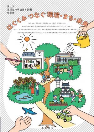 第二次尾張旭市環境基本計画（概要版）表紙