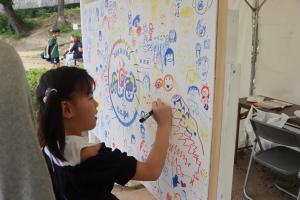 旭色パネル作成風景