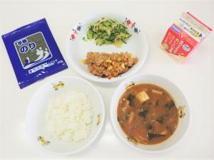 現在の学校給食