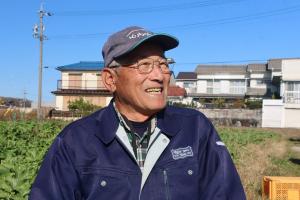 大根生産者祖父江さん