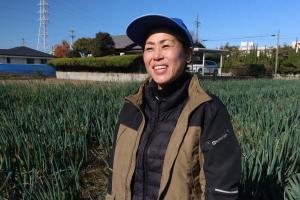 ネギ生産者山田さん