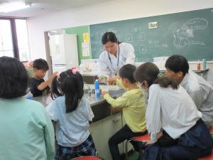 科学実験わくわく