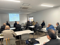 防災・減災についての講義の様子