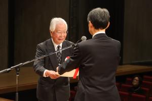 市政功労者表彰式①