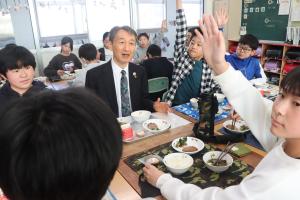 お祝い献立ふれあい給食①