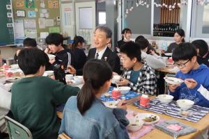 お祝い献立ふれあい給食②