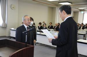 民生委員・児童委員委嘱伝達式①