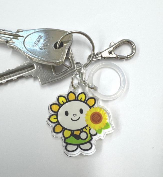 アクリルアンブレラマーカー鍵装着時写真