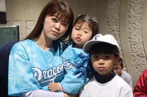 3月10日来場された家族の写真