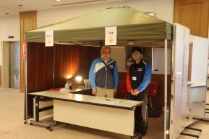 3月15日ブースの写真