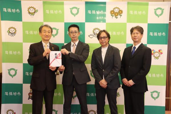 エアコン贈呈式