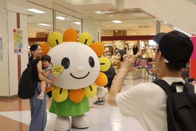 シーナシーナの夏祭りあさぴーグリーティング写真１