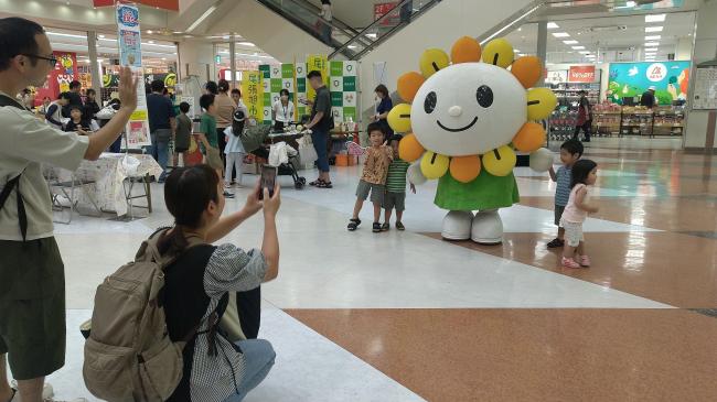 シーナシーナの夏祭りあさぴーグリーティング写真２
