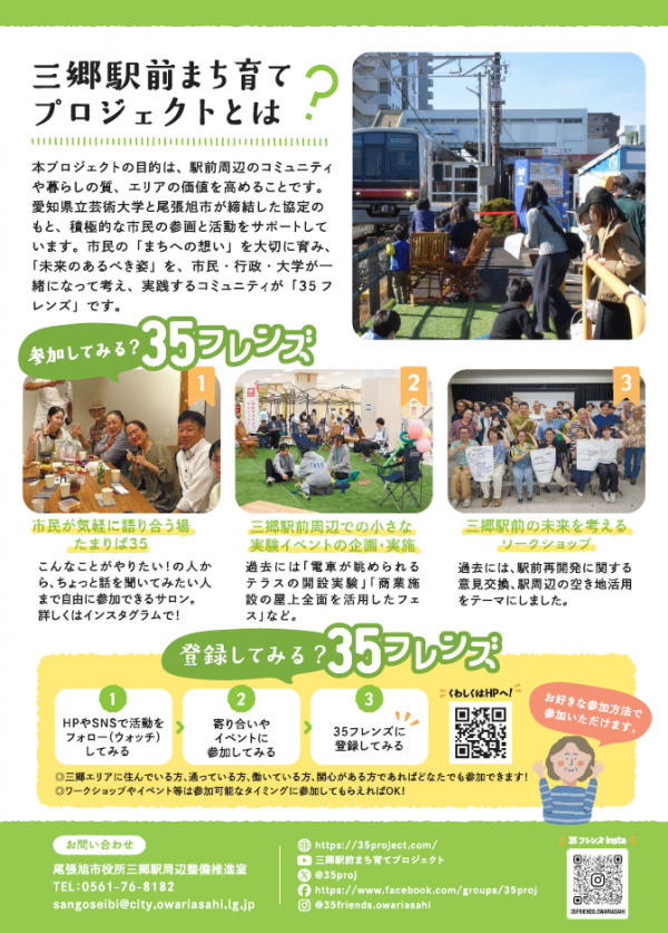 35フレンズ紹介チラシ(裏面)