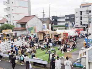 三郷駅前まち納め感謝祭_再開発地区