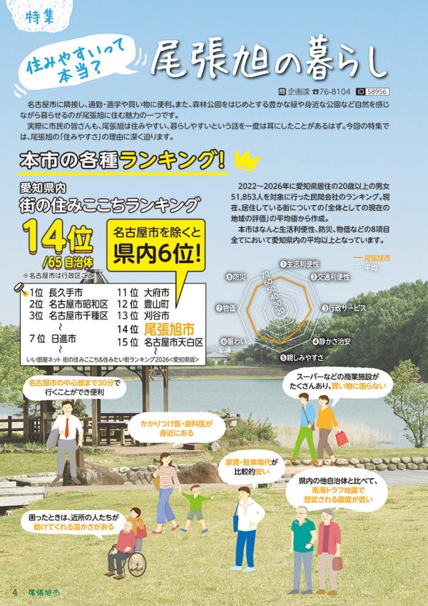 広報おわりあさひ11月号4～7ページ