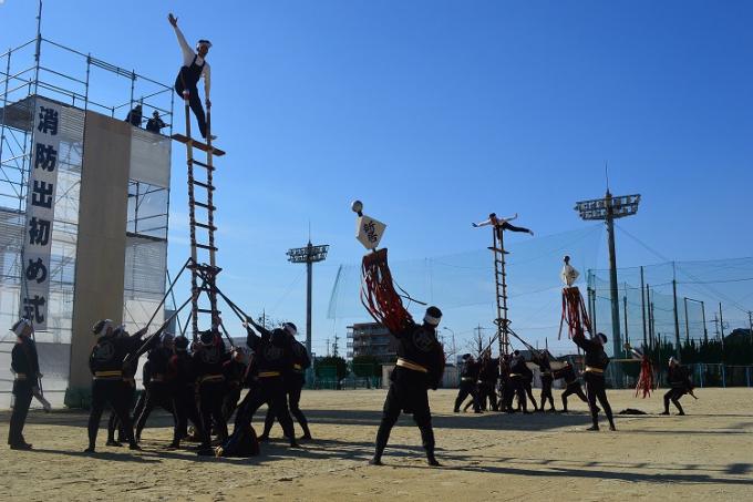 階梯操法の画像