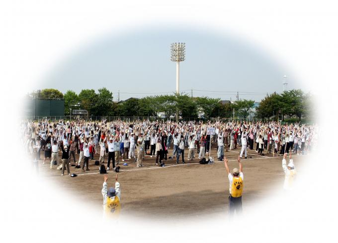 写真：ウォーキングイベントの様子