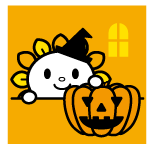 31 あさぴーイラスト（ハロウィン）