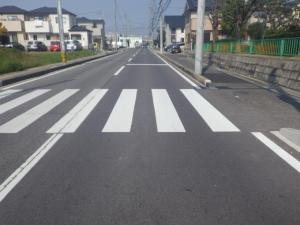 写真1横断歩道（道路標示）等の画像