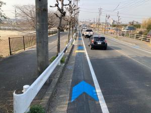 自転車通行空間写真