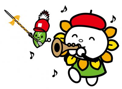 あさぴーが楽器を奏でる様子